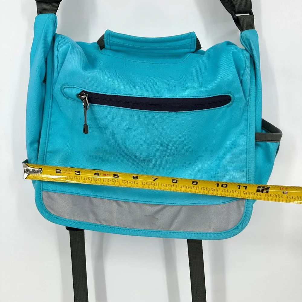 Patagonia Blue Turquoise Messenger Travel Laptop Bag Crossbody or Shoulder Uni